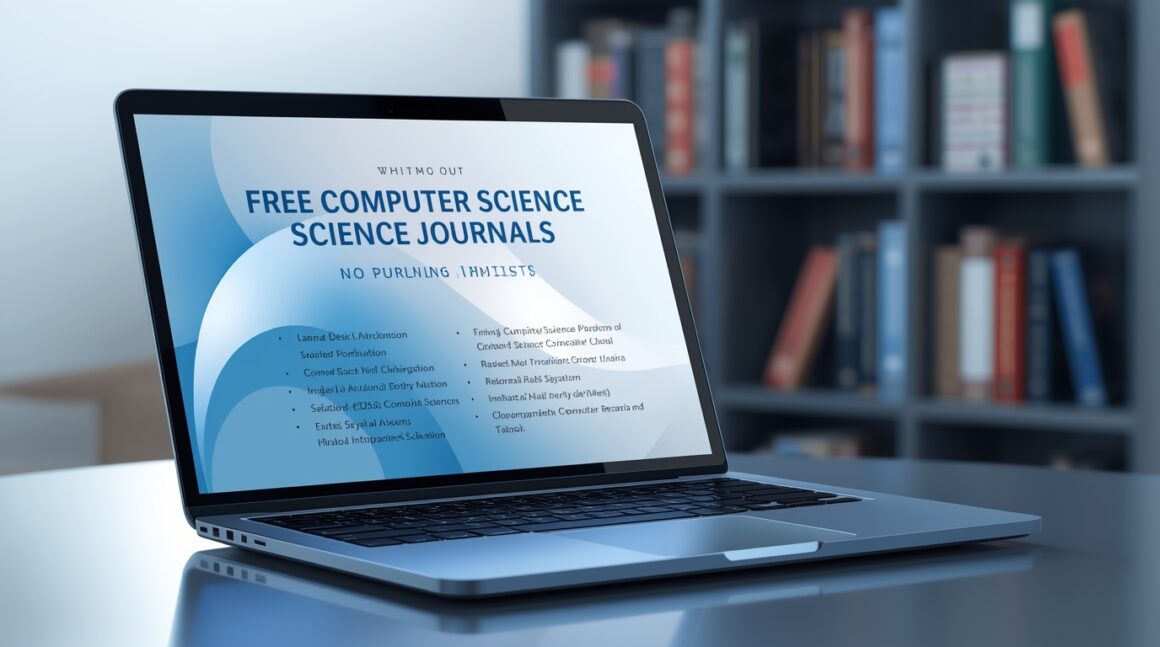 free computer science journals